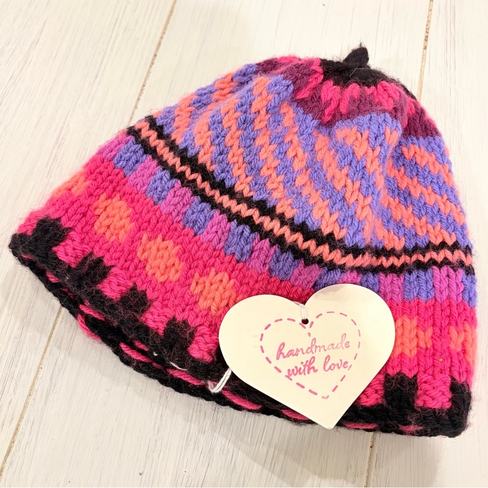 Sold Handmade Knit Hat Crochet NWT